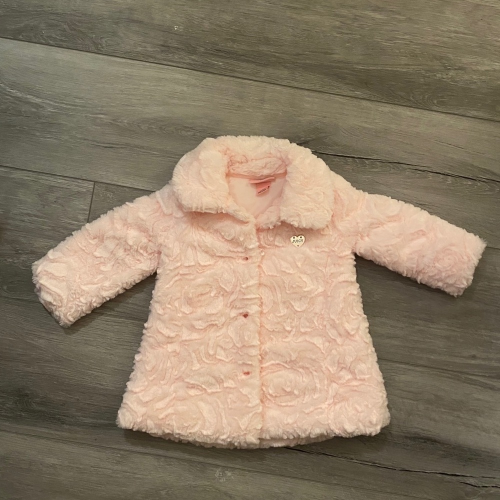 Juicy Couture Kids Pink Coat 2T
